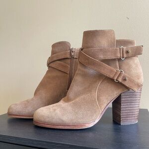 GIANNI BINI SUEDE BOOTIES